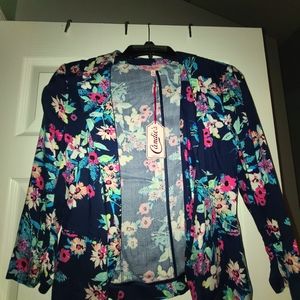Candies Floral Blazer Juniors Medium